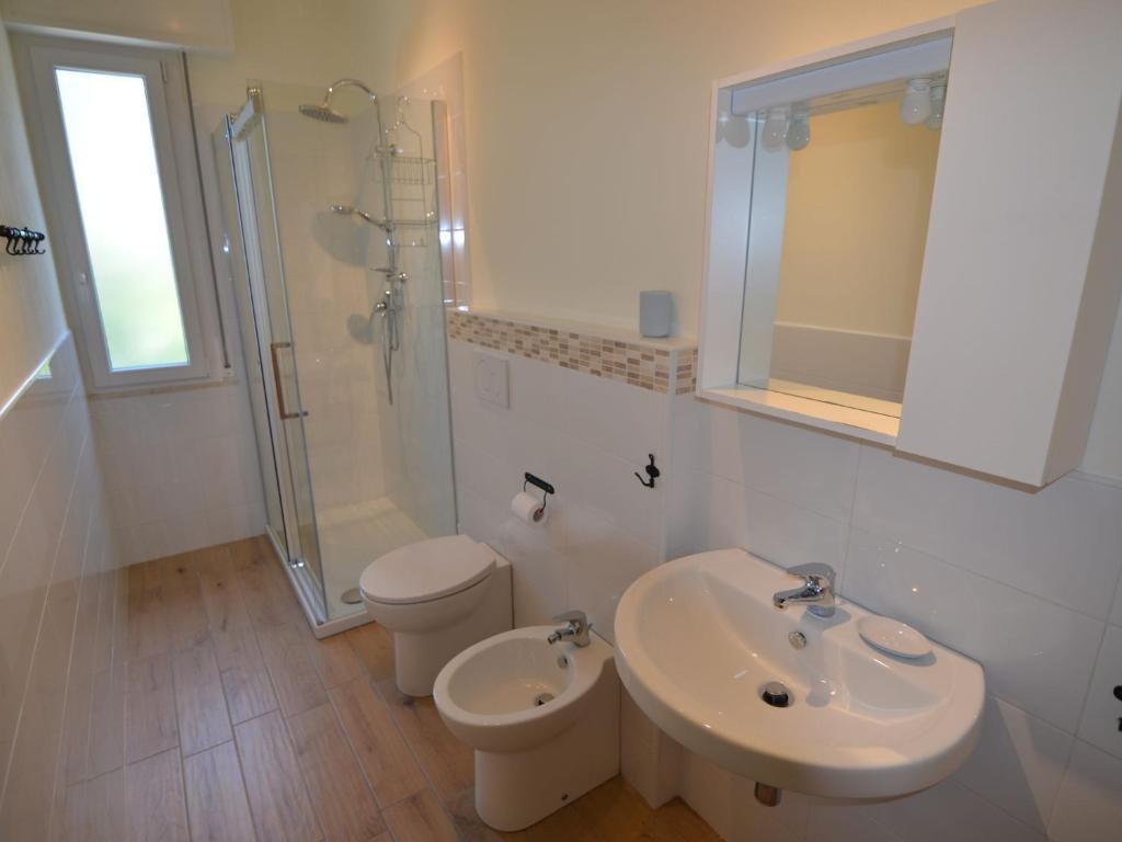 Koupelna v ubytování Apartment in Gatteo Mare near Beach