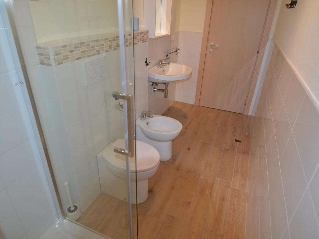 Koupelna v ubytování Apartment in Gatteo Mare near Beach