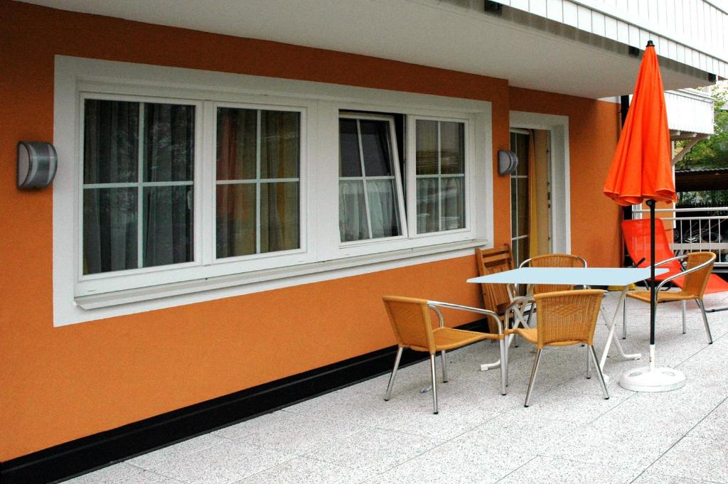 Balkón alebo terasa v ubytovaní Dependance I
