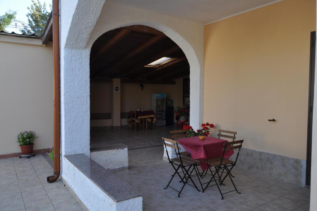 Patio nebo venkovní prostory v ubytování Barbara B&B