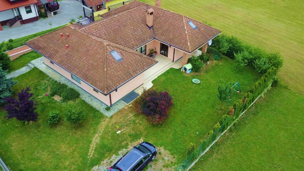 Ogród w obiekcie Apartment Larin