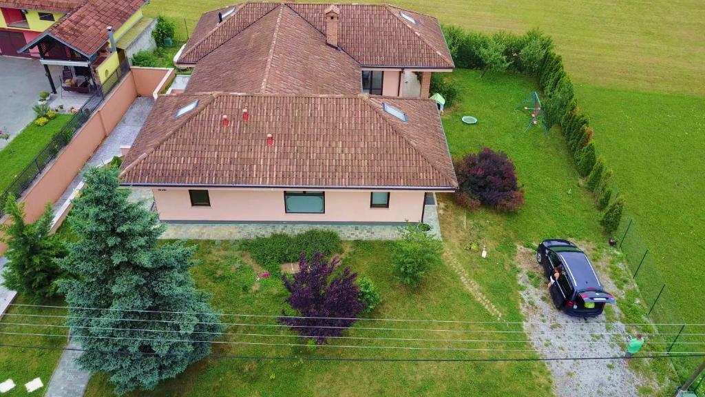 Budynek, w którym mieści się apartament