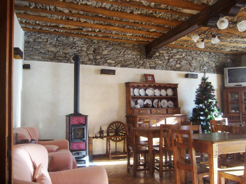 Posezení v ubytování Albergo Passet