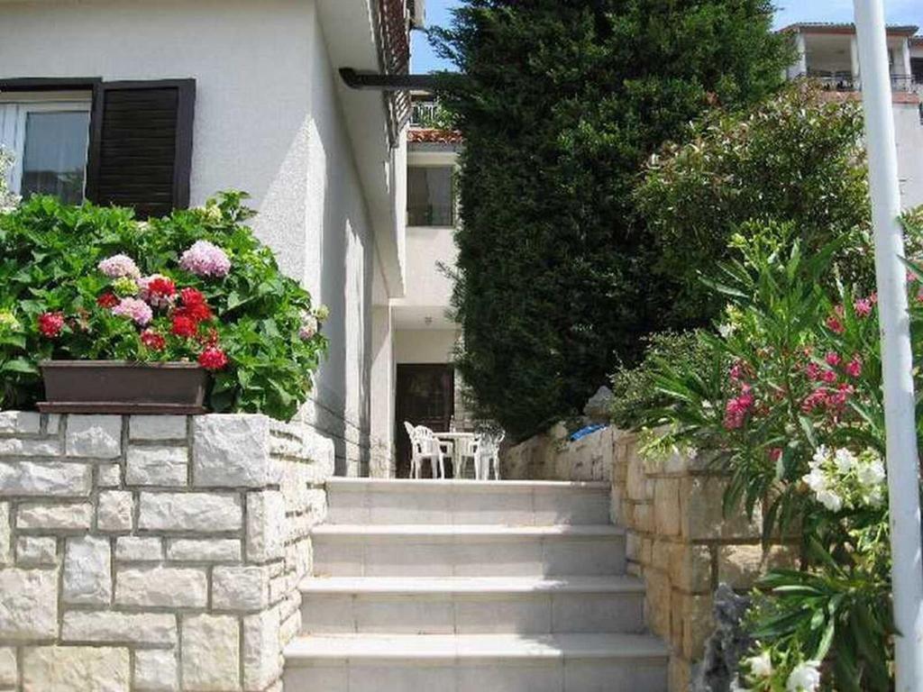 Zahrada ubytování Apartments Silmare