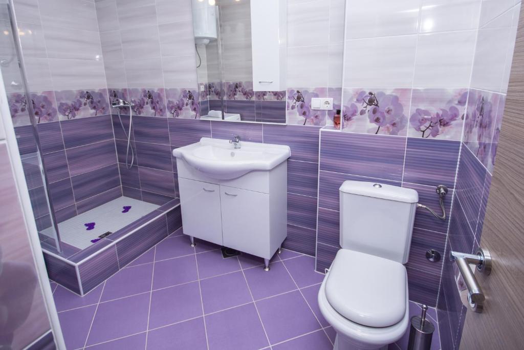 Kúpeľňa v ubytovaní Aparment Jomarko