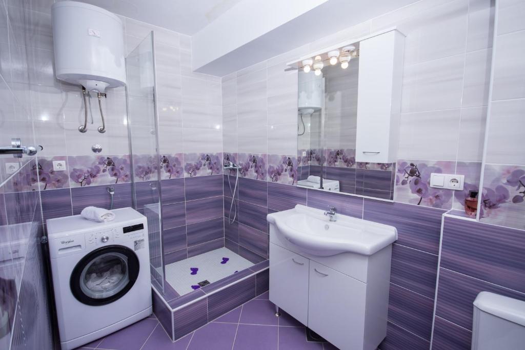 Kúpeľňa v ubytovaní Aparment Jomarko
