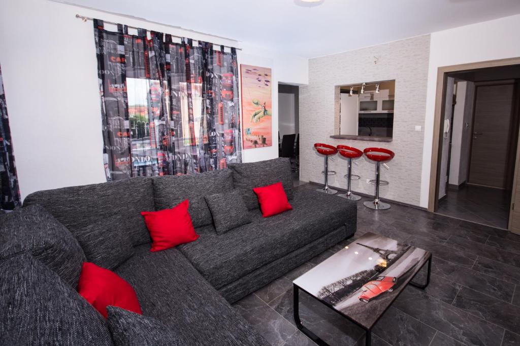 Posedenie v ubytovaní Aparment Jomarko