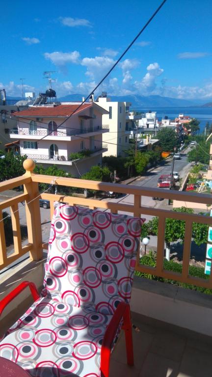 Balkón nebo terasa v ubytování Hotel Aidipsos