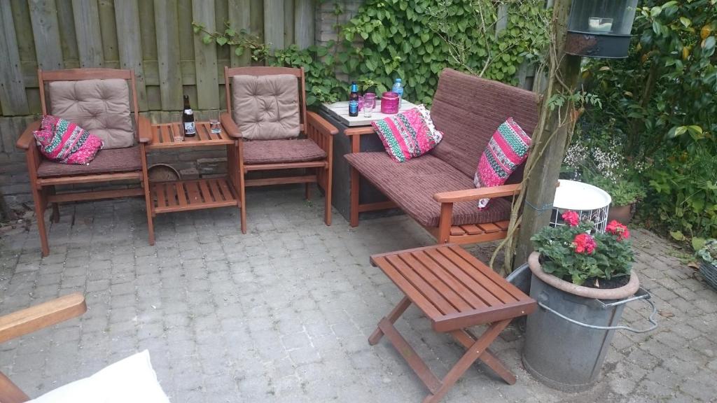 Khu vực ghế ngồi tại B&B Aan het Park Eindhoven
