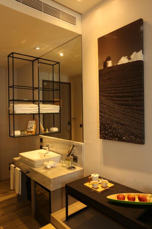 Vannituba majutusasutuses Hotel Day Plus Teascape