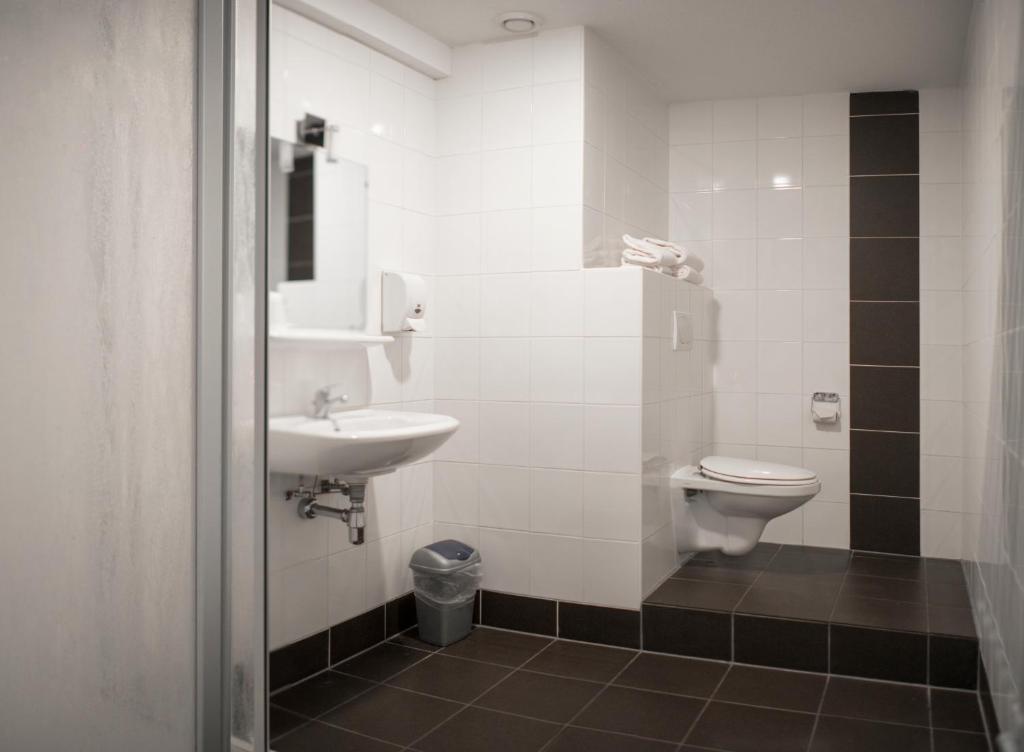Koupelna v ubytování Hotel & Appartementen - De Zeven Heuvelen