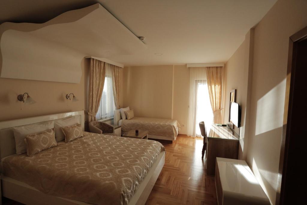 Katil atau katil-katil dalam bilik di IN Hotel Zlatar ex Zlatarski Biseri