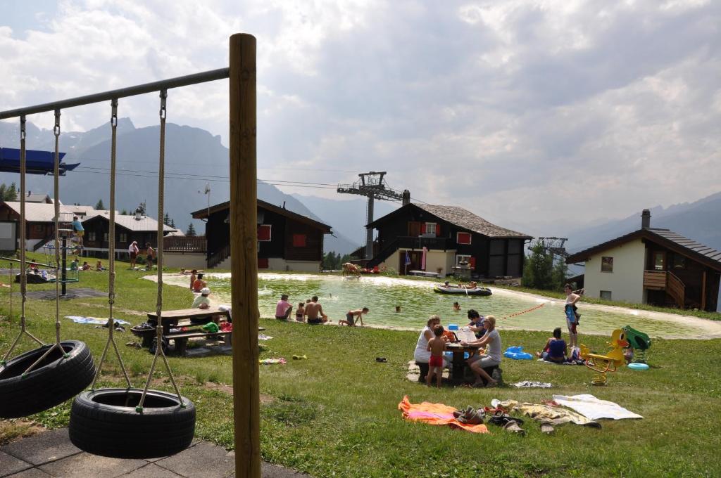 Herní místnost nebo prostor pro děti v ubytování Chalet Bergkristall