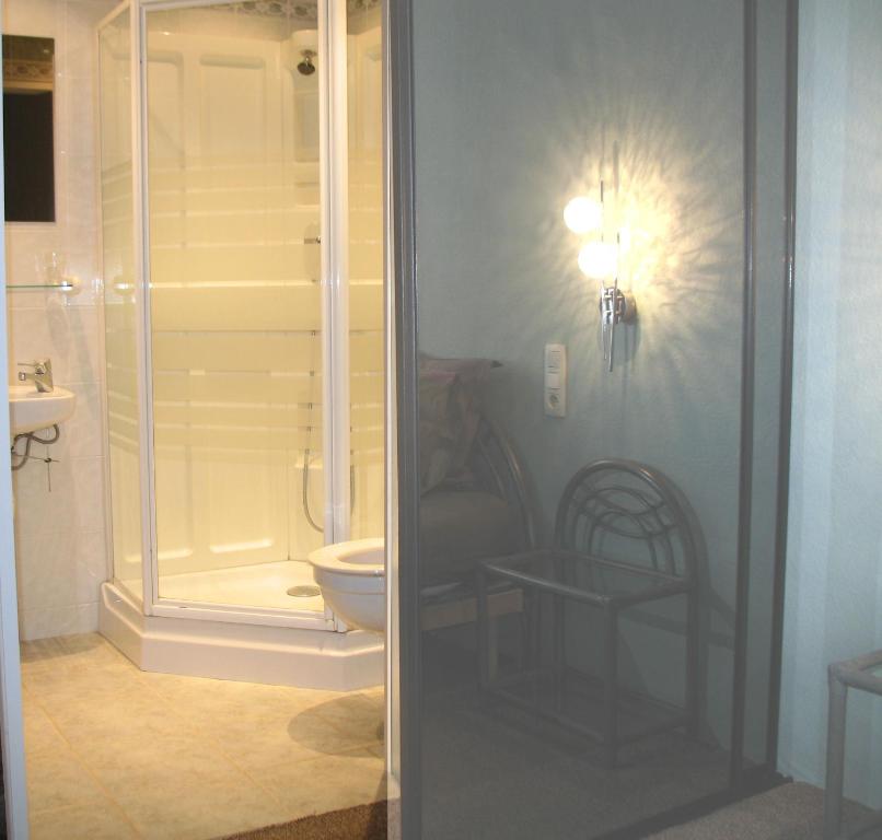 Koupelna v ubytování B&B Het Wit Beertje