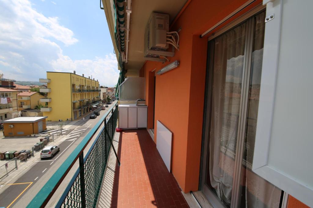 Balkón alebo terasa v ubytovaní Holiday House Alba