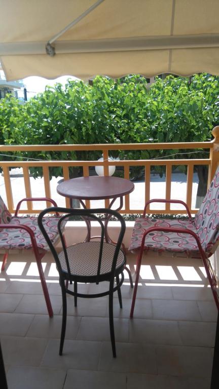 Balkón nebo terasa v ubytování Hotel Aidipsos