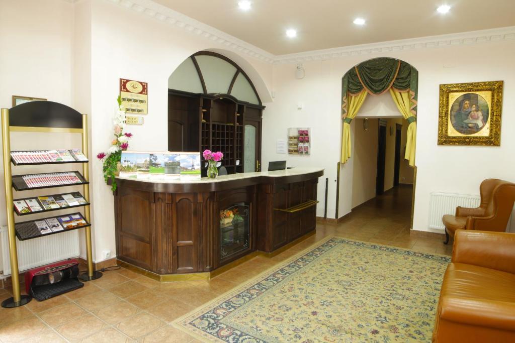 Kuchyň nebo kuchyňský kout v ubytování Hotel Pavlov