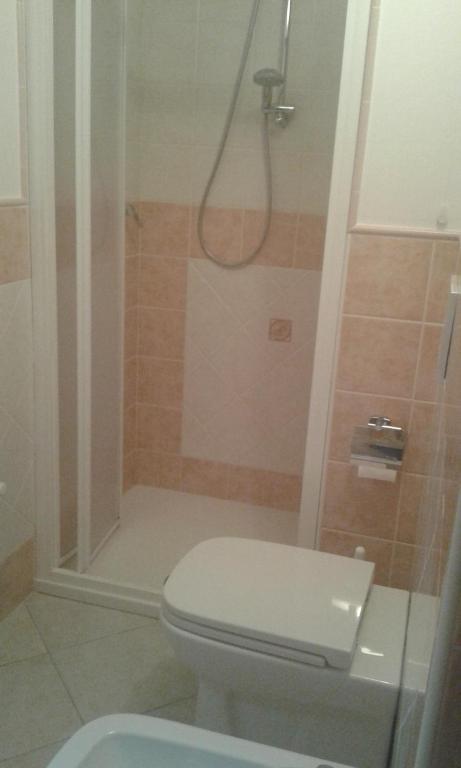 Koupelna v ubytování B&B S'Archiotta