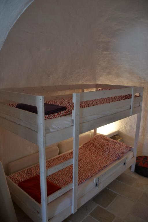 Postel nebo postele na pokoji v ubytování Trullo Piccola Contrada