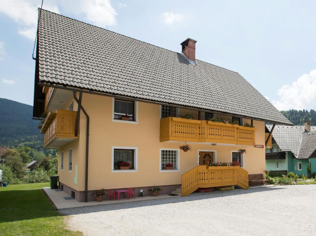 Budova, kde se apartmán nachází