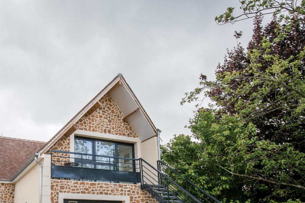 Chambre d'hôtes La Bourdonnaise - Deluxe Tweepersoonskamer Met Balkon