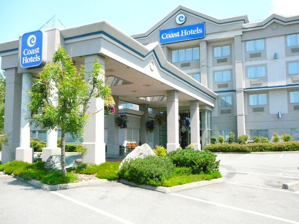 a close up of a office building at Coast Abbotsford Hotel & Suites in Abbotsford