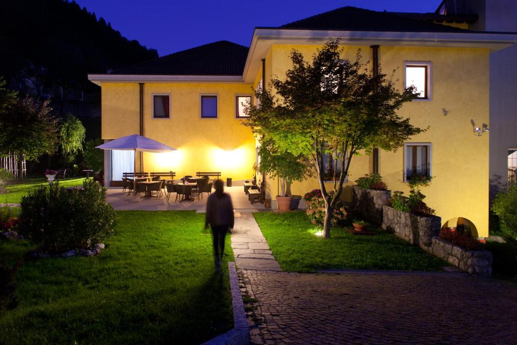 Zahrada ubytování Grand Hotel Gortani