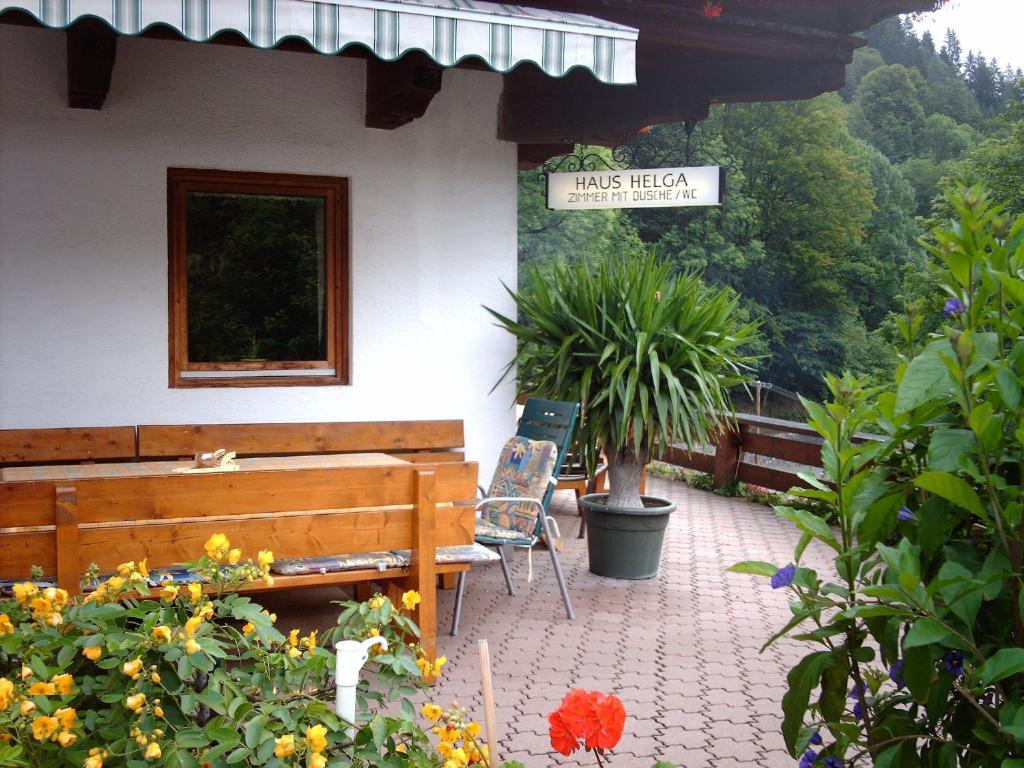 Zahrada ubytování Haus Helga