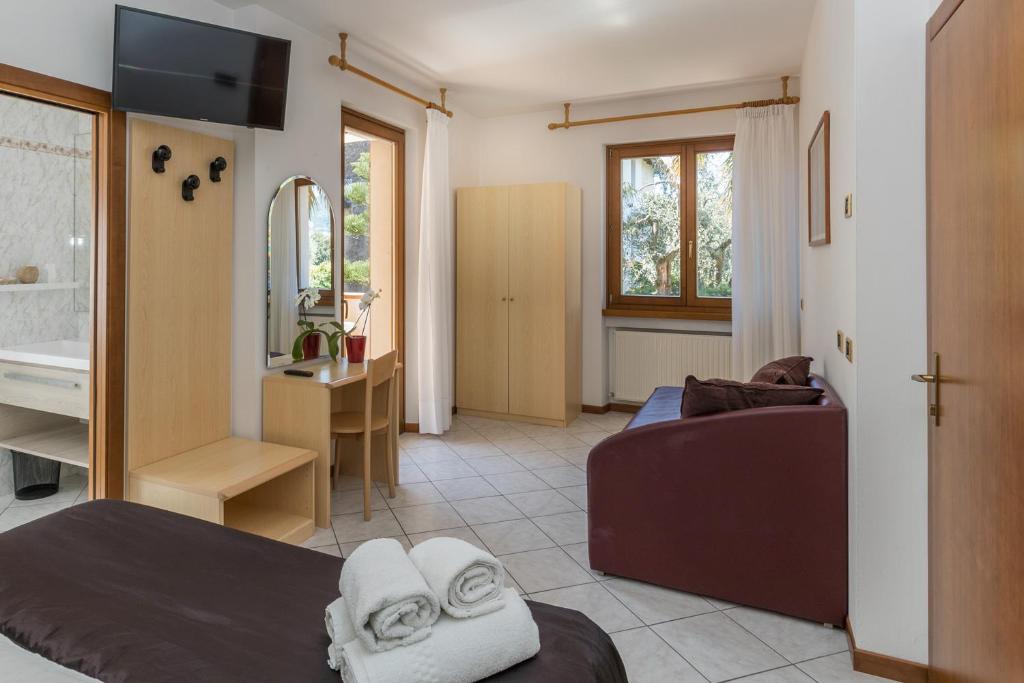 Postel nebo postele na pokoji v ubytování B&B Casa Benamati by Kelly