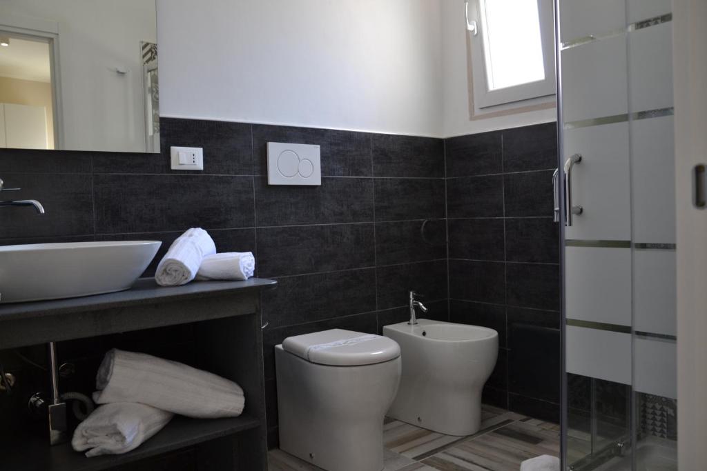 Koupelna v ubytování B&B Terra d'Oriente