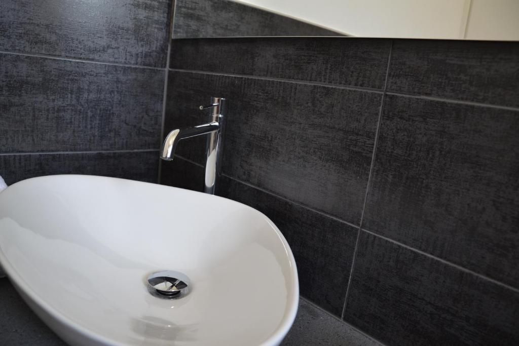 Koupelna v ubytování B&B Terra d'Oriente