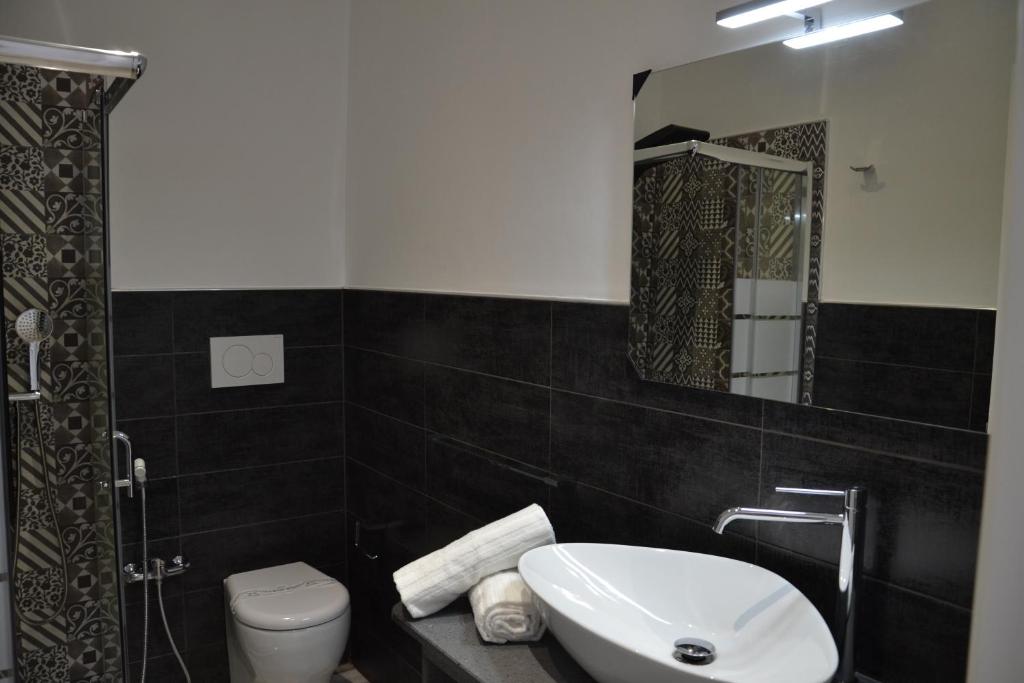 Koupelna v ubytování B&B Terra d'Oriente