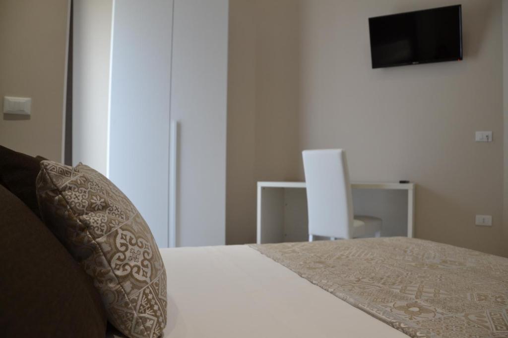 TV a/nebo společenská místnost v ubytování B&B Terra d'Oriente
