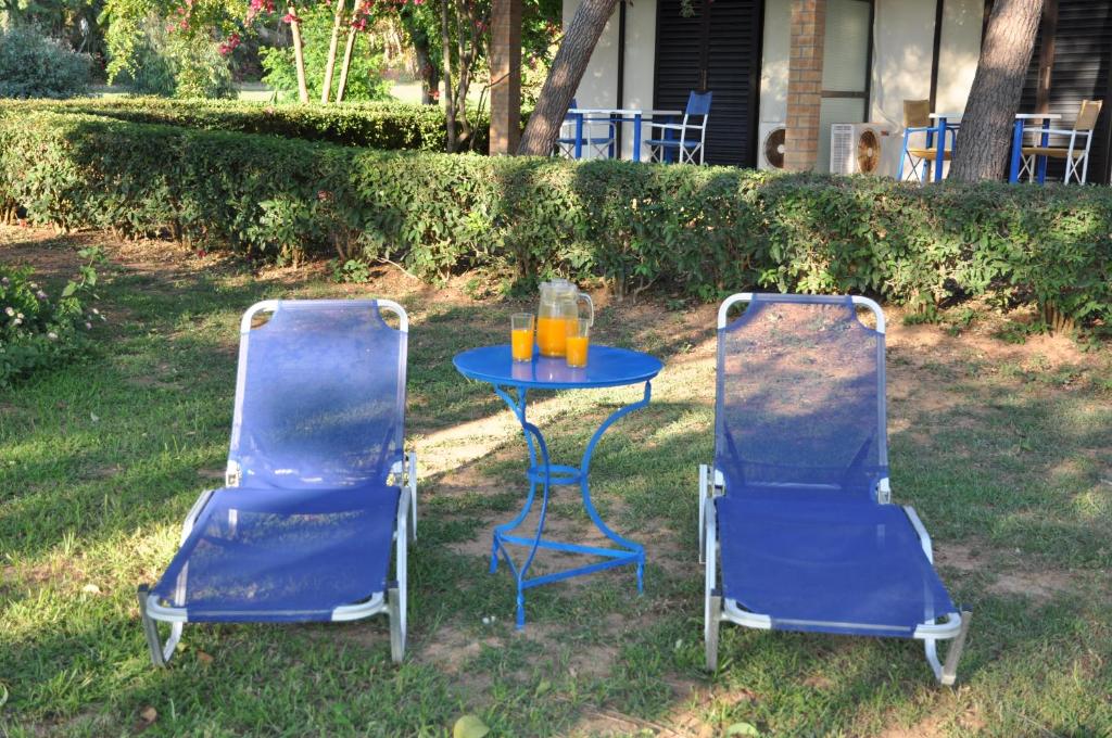 Zahrada ubytování Hotel Dougas