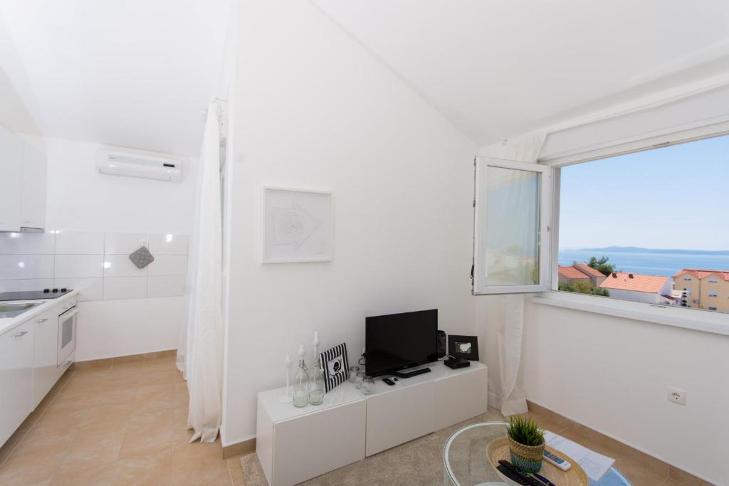 Nespecifikovaný výhled na moře nebo výhled na moře při pohledu z apartmánu