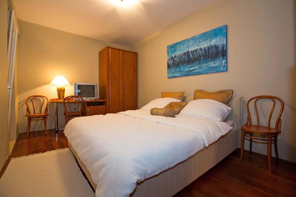 Posteľ alebo postele v izbe v ubytovaní Apartment Gorica