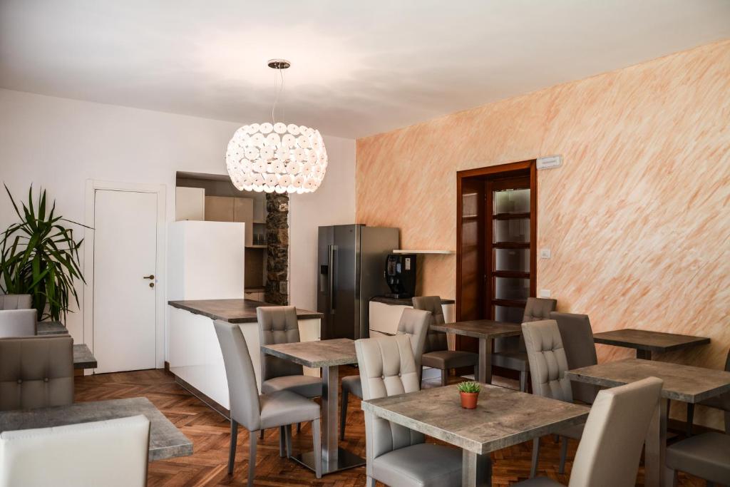Posezení v ubytování Villa Torbole