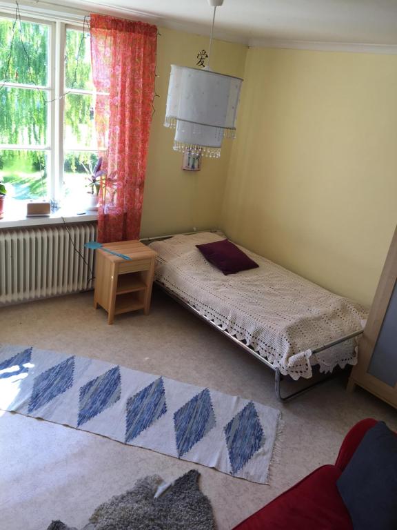 Postel nebo postele na pokoji v ubytování Silte Siglajvs 147
