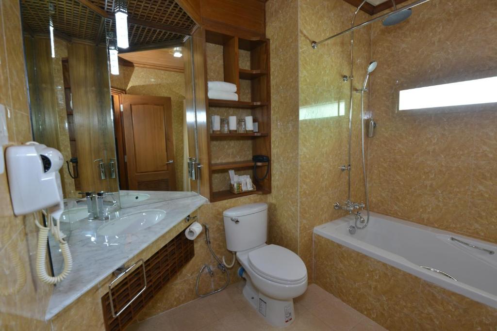Vannituba majutusasutuses Hotel Sidney