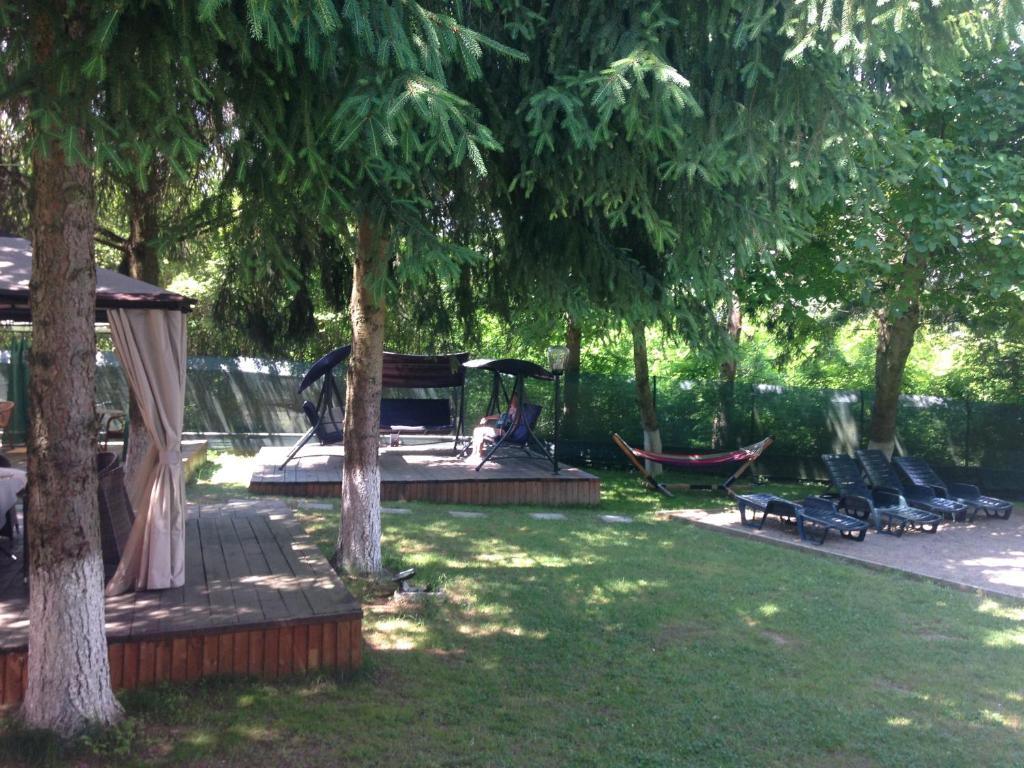 Zahrada ubytování Hotel Diana