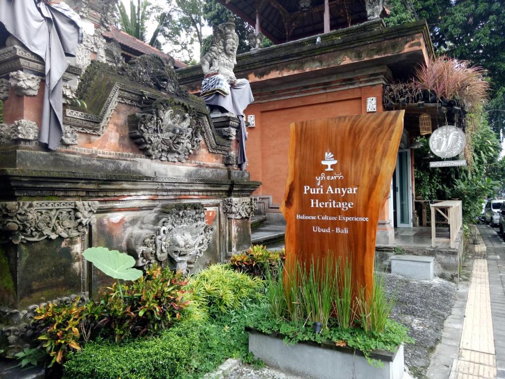Zahrada ubytování Puri Anyar Heritage