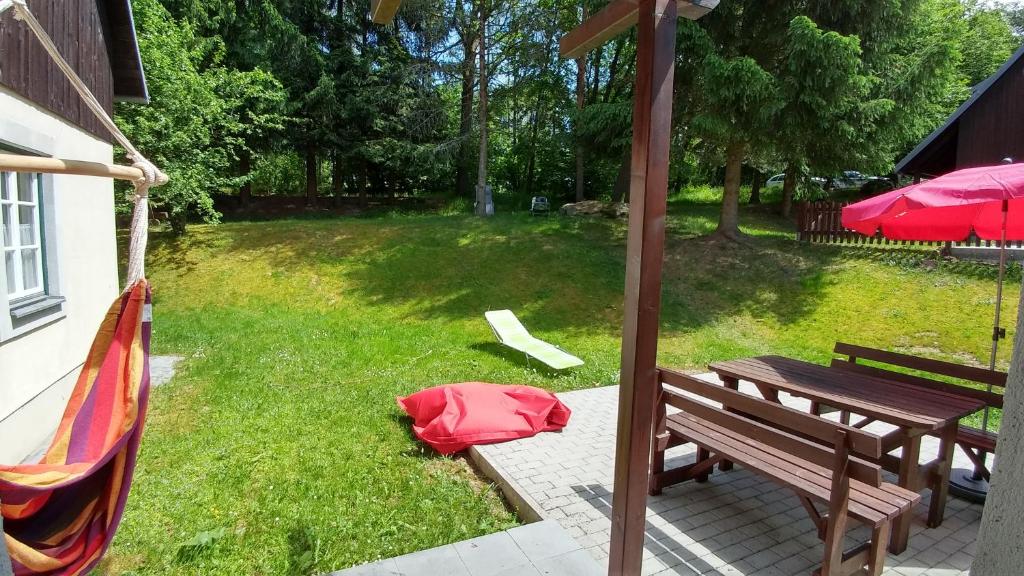 Zahrada ubytování Haus Herrensee Litschau