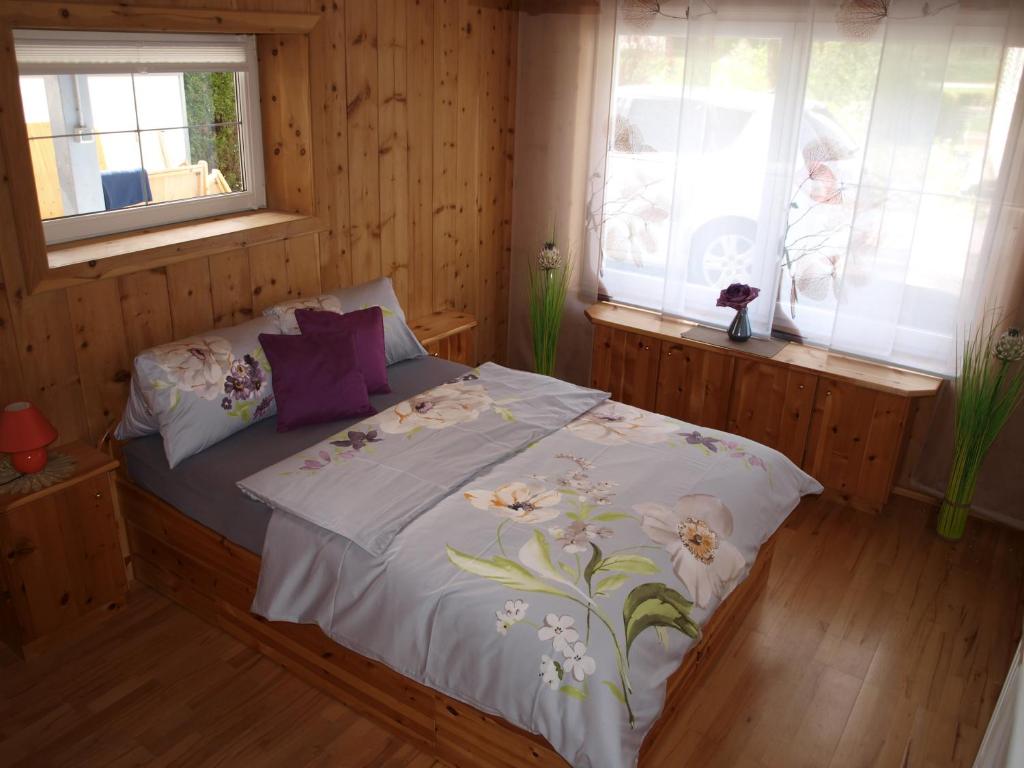 Postel nebo postele na pokoji v ubytování Haus Elisabeth