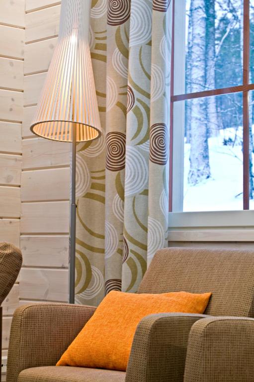 Гостиная зона в Holiday Club Salla Apartments