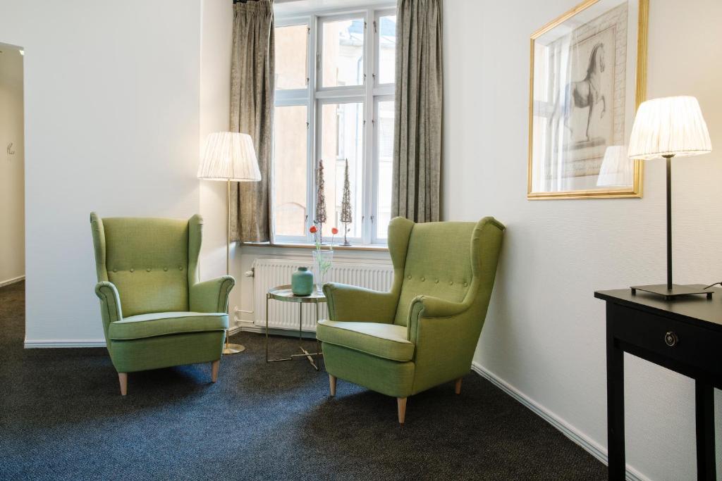 Posezení v ubytování Hotel Tiffany