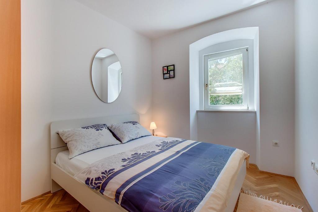 Posteľ alebo postele v izbe v ubytovaní Apartments Bellus Mare