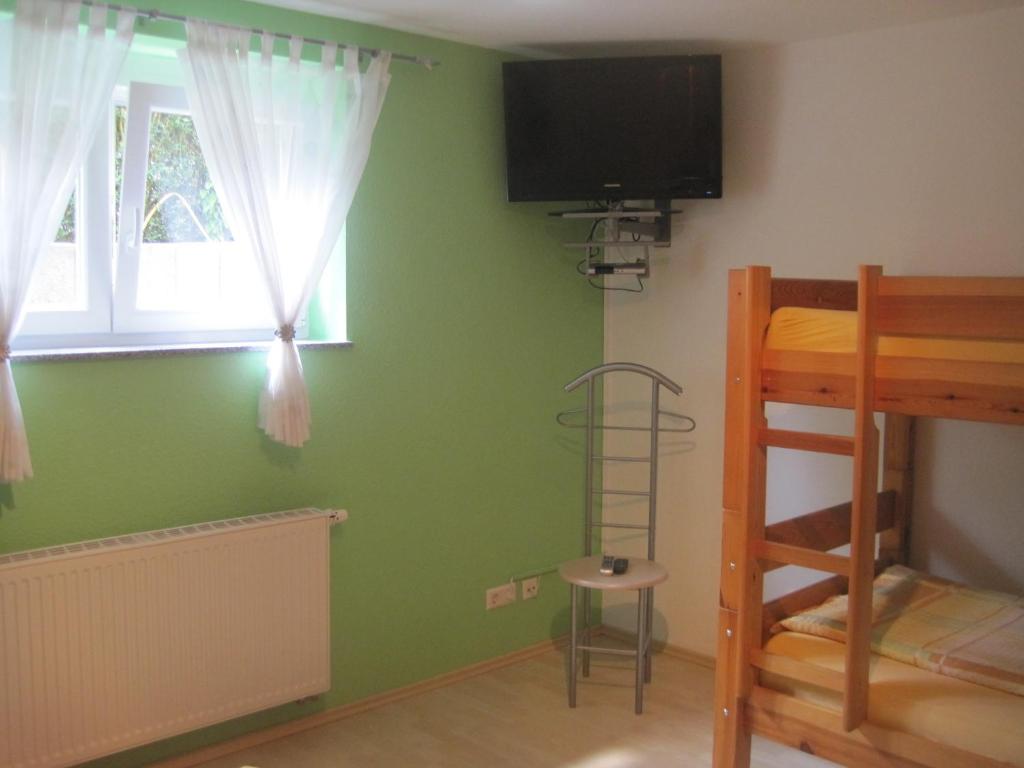 Postel nebo postele na pokoji v ubytování Haus Alexandra