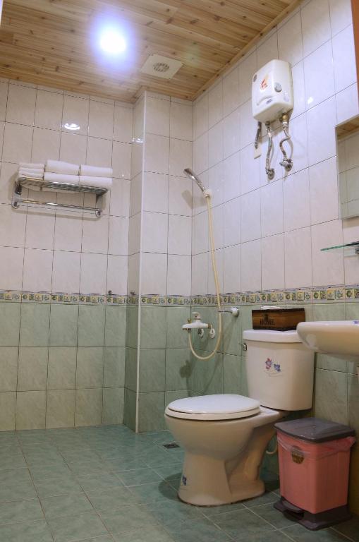 Koupelna v ubytování Jia Yuan Homestay