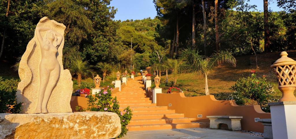 Zahrada ubytování Hotel Porto Pirgos