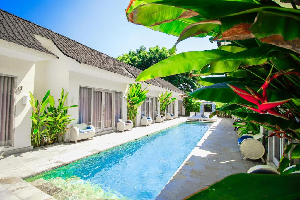 Bazén v ubytování Tamoa Boutique Hotel nebo v jeho okolí